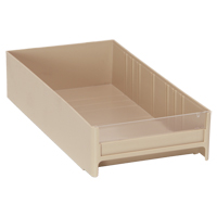 Cabinet Drawer, 5-5/8" W x 11" D x 2-1/2" H, Ivory Dufferin Supply