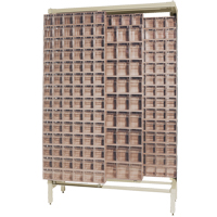 Free-Standing Tip-Out Bins Slider System, 48" W x 18" D x 77" H, 303 Drawers Dufferin Supply