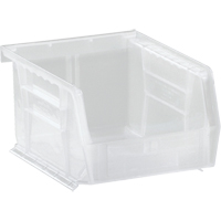 Clear-View Ultra Stack & Hang Bin, 4-1/8" W x 3" H x 5-3/8" D, Clear Dufferin Supply