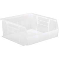Clear-View Ultra Stack & Hang Bin, 11" W x 5" H x 10-7/8" D, Clear Dufferin Supply