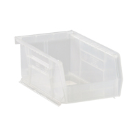 Ultra Stack & Hang Bin, 4-1/8" W x 3" H x 7-3/8" D, Clear Dufferin Supply