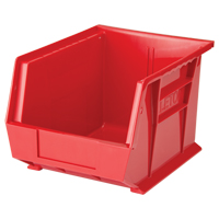 Stack & Hang Bin, 8-1/4" W x 7" H x 10-3/4" D, Red Dufferin Supply