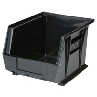 Stack & Hang Bin, 8-1/4" W x 7" H x 10-3/4" D, Black Dufferin Supply