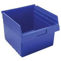 Bacs pour &eacute;tag&egrave;re Store-Max, 11-1/8" la x 8" H x 11-5/8" p, Bleu, Capacit&eacute; 44 lb Dufferin Supply