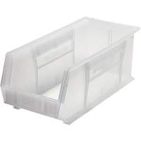 Ultra Stack & Hang Bin, 8-1/4" W x 7" H x 18" D, Clear Dufferin Supply