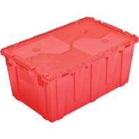 FP243C FliPak Nestable Tote, 26.9" x 16.9" x 12.1", Red Dufferin Supply