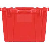 FP243C FliPak Nestable Tote, 26.9" x 16.9" x 12.1", Red Dufferin Supply