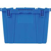 FP243C FliPak Nestable Tote, 26.9" x 16.9" x 12.1", Blue Dufferin Supply