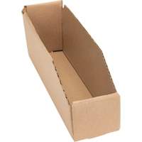 Boîtes profondes en carton ondul&eacute;, 2-7/8" la x 11-1/4" p x 4-1/2" h, Beige Dufferin Supply