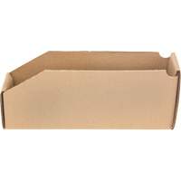 Boîtes profondes en carton ondul&eacute;, 2-7/8" la x 11-1/4" p x 4-1/2" h, Beige Dufferin Supply