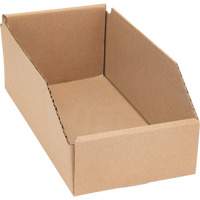 Boîtes profondes en carton ondul&eacute;, 5-3/4" la x 11-1/4" p x 4-1/2" h, Beige Dufferin Supply