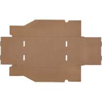 Boîtes profondes en carton ondul&eacute;, 7-5/8" la x 11-5/16" p x 4-1/2" h, Beige Dufferin Supply