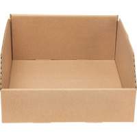 Boîtes profondes en carton ondul&eacute;, 9-3/4" la x 11-1/4" p x 4-1/2" h, Beige Dufferin Supply