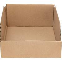 Boîtes profondes en carton ondul&eacute;, 8-3/4" la x 11-1/4" p x 4-1/2" h, Beige Dufferin Supply