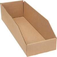 Boîtes profondes en carton ondul&eacute;, 5-3/4" la x 17-1/4" p x 4-1/2" h, Beige Dufferin Supply