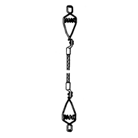 Light-Duty Bonding & Grounding Wire Assemblies - Two Alligator Clips Dufferin Supply