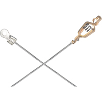 Light-Duty Bonding & Grounding Wire Assemblies - Alligator Clip & 1/4" Terminal Connectors Dufferin Supply