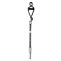 Light-Duty Bonding & Grounding Wire Assemblies - Alligator Clip & 1/4" Terminal Connectors Dufferin Supply