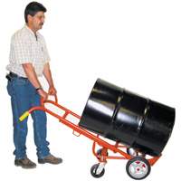 Ergonomic Drum Truck With Swivel Casters, Steel Construction, 55 - 85 US Gal. (45 - 70 Imperial Gal.) Dufferin Supply