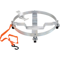 Chariots &agrave; inclinaison pour baril, Acier, Capacit&eacute;e 1200 lb, Diam&egrave;tre 23-1/2", Roue en Fonte Dufferin Supply