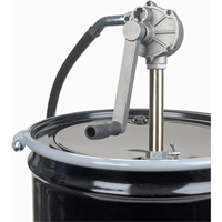 Rotary Type Drum Pump, Aluminum, Fits 15-55 Gal., 6-3/4 oz. per revolution DC126 | Dufferin Supply
