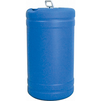 Polyethylene Drums -Tight Head, 15 US gal. (12.49 imp. Gal.), Closed Top, Blue Dufferin Supply