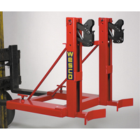 Gator Grip Forklift Attachment for Drum Handling, For 30 US Gal. (25 Imperial Gal.) / 50 US Gal. (41.6 Imperial Gal.) / 80 US Gal. (66.6 Imperial Gal.) Dufferin Supply