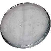Galvanized Steel Open Head Drum Cover Dufferin Supply