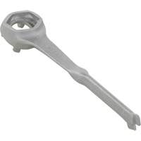 Single Ended Specialty Bung Nut Wrench, 1-1/2" Opening, 4-1/4" Handle, Non-Sparking Aluminum DC789 | Dufferin Supply