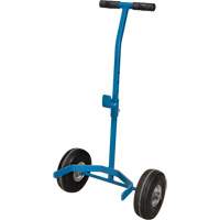 Cylinder Cart, Flat-Free Wheels, 15-1/2" W x 14-1/4" L Base, 600 lbs. Dufferin Supply