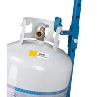 Cylinder Cart, Flat-Free Wheels, 15-1/2" W x 14-1/4" L Base, 600 lbs. Dufferin Supply