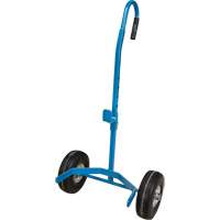 Cylinder Cart, Flat-Free Wheels, 15-1/2" W x 14-1/4" L Base, 600 lbs. Dufferin Supply