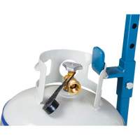 Cylinder Cart, Flat-Free Wheels, 15-1/2" W x 14-1/4" L Base, 600 lbs. Dufferin Supply