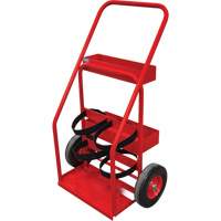 Hot Works Fire Prevention Cart, Semi-Pneumatic Wheels, 17.75" W x 8.9" L Base, 100 lbs. Dufferin Supply