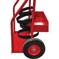 Hot Works Fire Prevention Cart, Semi-Pneumatic Wheels, 17.75" W x 8.9" L Base, 100 lbs. Dufferin Supply