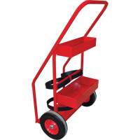 Hot Works Fire Prevention Cart, Semi-Pneumatic Wheels, 17.75" W x 8.9" L Base, 100 lbs. Dufferin Supply