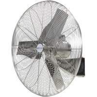 Ventilateurs en acier inoxydable lavables &agrave; grande eau pour service alimentaire, Industriel, 1 vitesses, Diam&egrave;tre de 30" Dufferin Supply