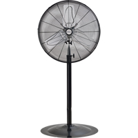 Non-Oscillating Pedestal Fan, Heavy-Duty, 2 Speed, 24" Diameter Dufferin Supply