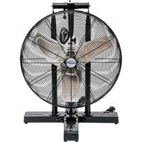 Foldable Pedestal Fan, Industrial, 3 Speed, 24" Diameter Dufferin Supply