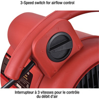 Appareil de ventilation, 550 pi³/min Dufferin Supply