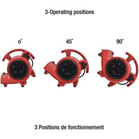 Appareil de ventilation, 550 pi³/min Dufferin Supply