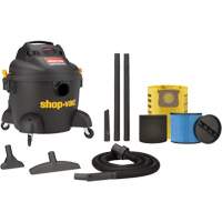 Contractor Series Shop Vacuum, Wet-Dry, 3.5 HP, 6 US Gal. (22.7 Litres) Dufferin Supply