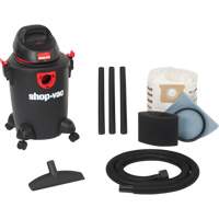 DIY & Workshop Series Shop Vacuum, Wet-Dry, 3.5 HP, 6 US Gal. (22.7 Litres) Dufferin Supply
