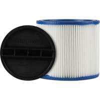 CleanStream&reg; Gore&reg; Wet/Dry Vacuum Filter, Cartridge/Hepa, Fits 5 US gal. Dufferin Supply