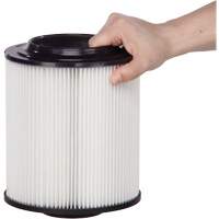 Wet/Dry Vacuum Filter, Cartridge Dufferin Supply