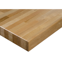 Dessus d'&eacute;tabli en bois dur stratifi&eacute;, 84" la x 24" p, Bordure Carr&eacute;e, &eacute;paisseur 1-3/4" Dufferin Supply