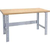 Pre-Designed Workbench, Top & Legs Only, 2500 lbs. Cap., 60" W x 36" D, 34" H Dufferin Supply