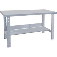 Pre-Designed Workbench, 60" W x 36" D x 34" H, 2500 lbs. Capacity Dufferin Supply
