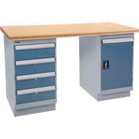 Pre-Designed Workbench, 72" W x 36" D x 34" H, 2500 lbs. Capacity Dufferin Supply