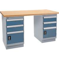 Pre-Designed Workbench, 72" W x 36" D x 34" H, 2500 lbs. Capacity Dufferin Supply